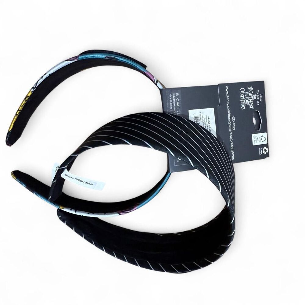 Disney Nightmare Before Christmas Sally and Jack Headbands set of TWO | NEW - Picture 7 of 7